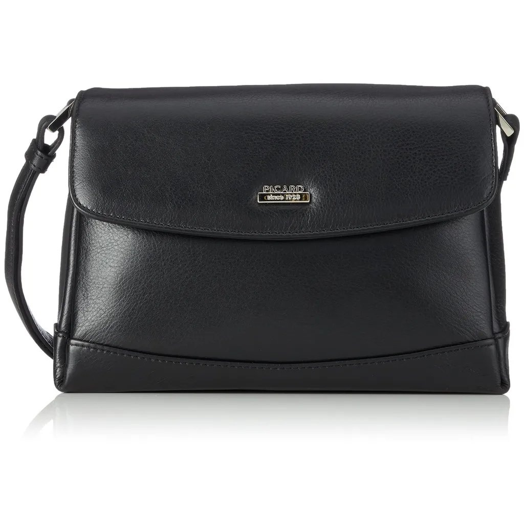 Really Sac à bandoulière 22 cm noir - Petit sac compact et chic porté épaule