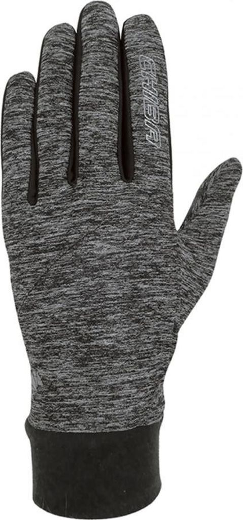 CHIBA Allround Light - Radhandschuhe, Polartec-Fleece, Touchfinger, hellgrau,...