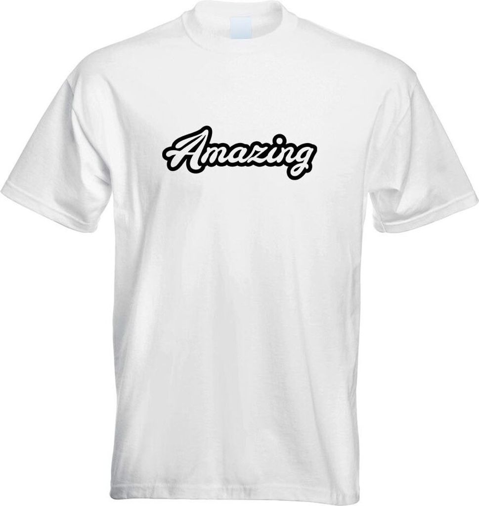 Kiwistar - T-Shirt - Weiss - Amazing unglaublich Motiv Bedruckt Funshirt Design Print - mit Motiv Bedruckt - Funshirt Design - Sport - Freizeit - H...