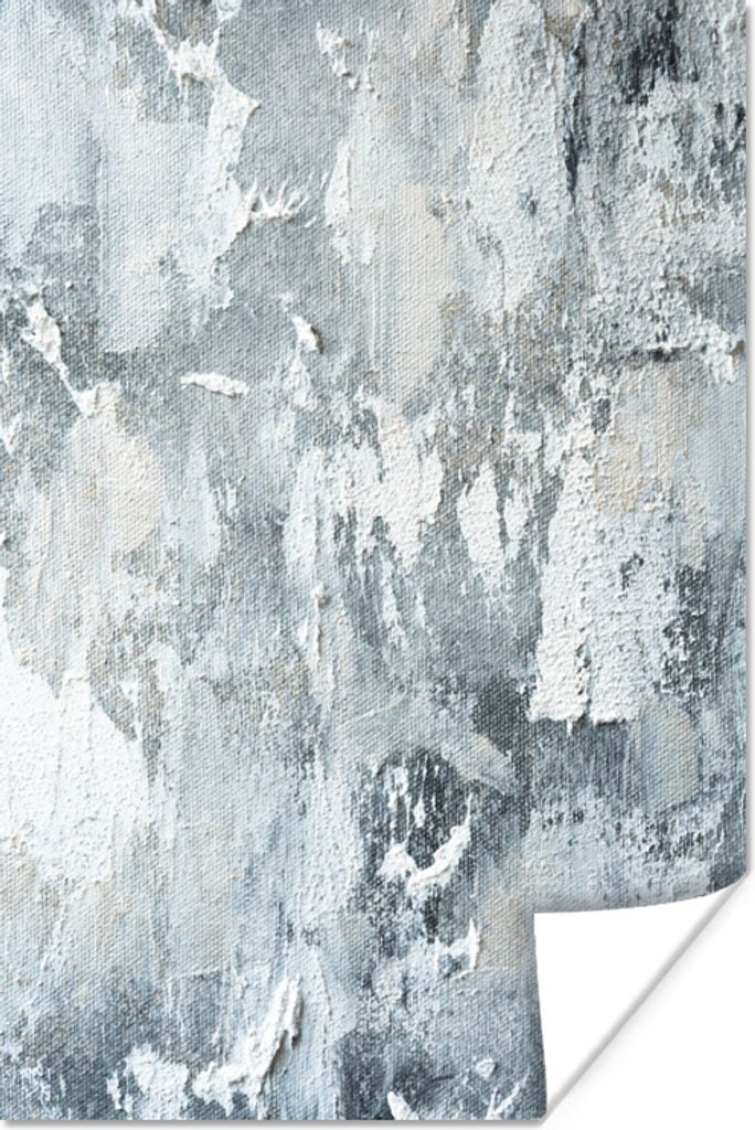 MuchoWow Poster Farbe - Industrie - Design 40x60 cm - Plakate für die Wand - Poster Babyzimmer