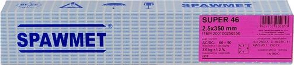Rutil-Zellulose-Elektrode SUPER 46 AGTEC 200100250350