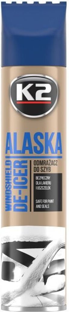 K2 ALASKA 300 ml - rozmrazovač skel + škrabka Obrázek produktu 