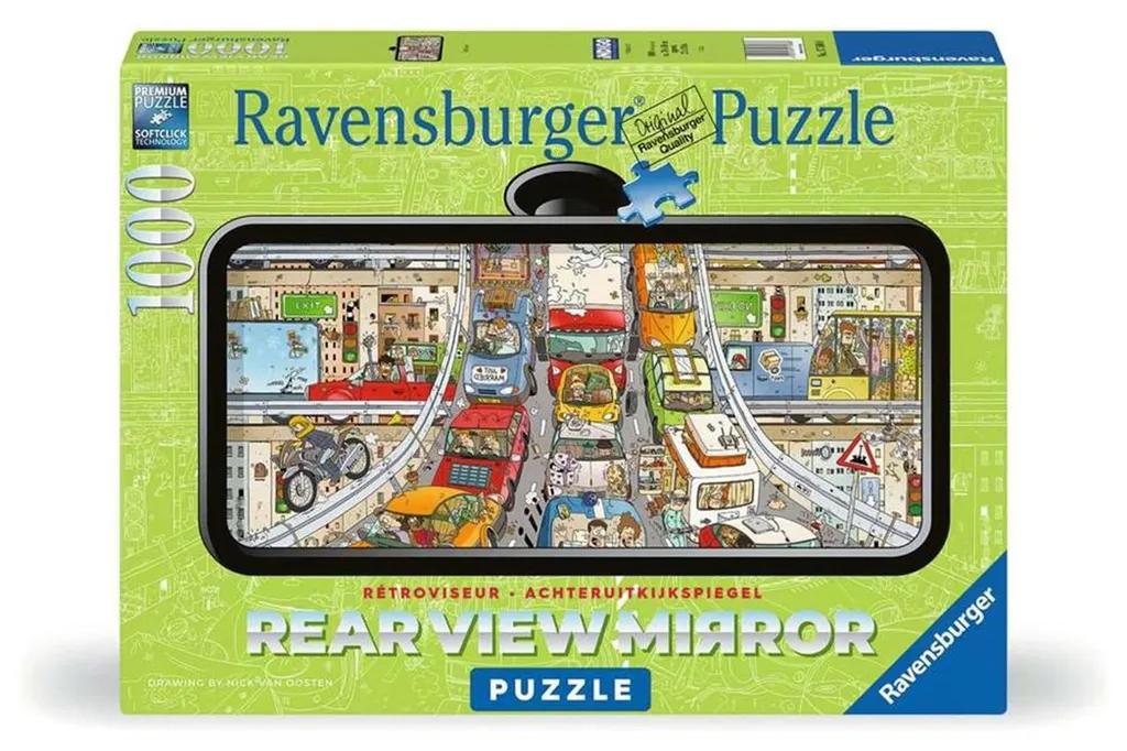 Puzzle 1000 pièces Ravensburger Chaos routier - Détente et réflexion