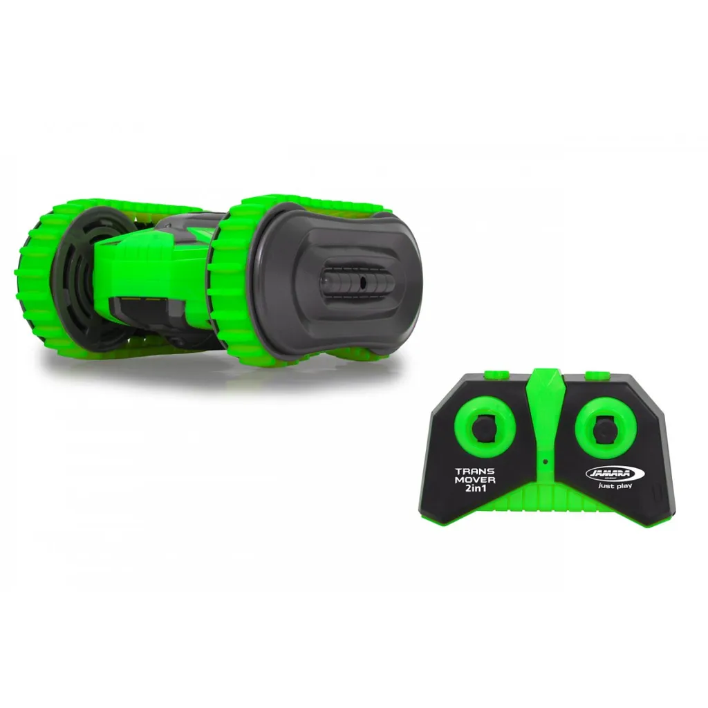 Voiture Trans Mover Stuntcar 4WD 2in1 Vert 2,4GHz Cascade Tout-Terrain
