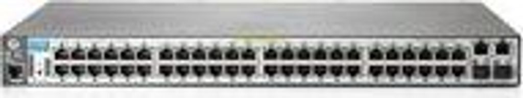 HPE Aruba Networking 2620-48-PoE+, Managed, L2, Fast Ethernet (10/100), Power over Ethernet (PoE), Rack-Einbau, 1U