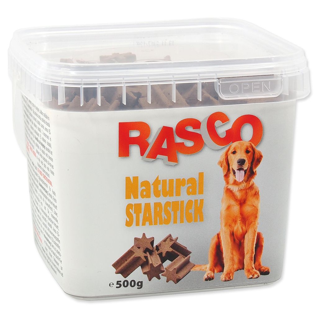 Hundefutter-Stäbchen sternförmig natur für Hunde, 2,5 cm, Produktbild 