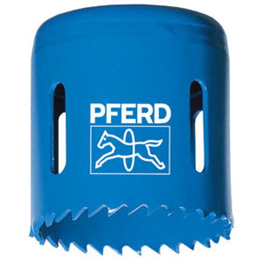 PFERD TOOLS Bi-Metall Lochsäge Co8/M42 Ø 86 mm Schnitttiefe 31 mm für Stahl, Edelstahl, Blech, Holz