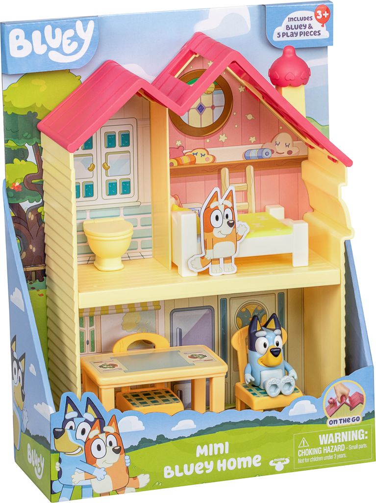 Figurki Bluey Mały Dom Rodzinny z Akcesoriami Zdjęcie produktu 