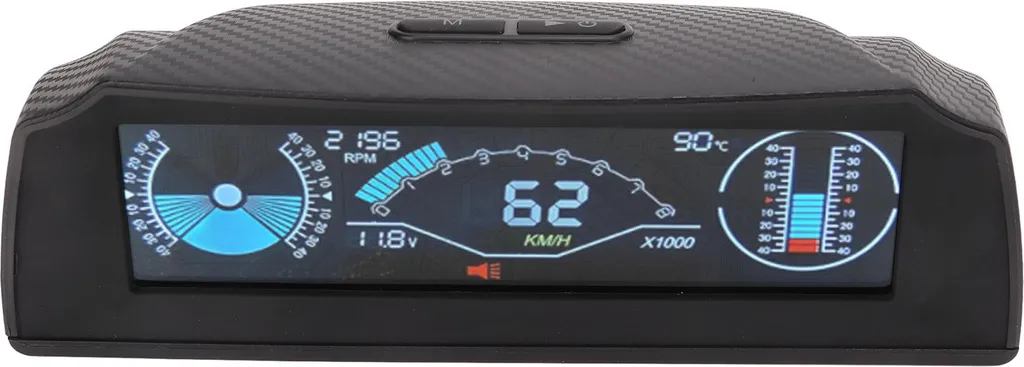 Ecran HUD voiture affichage tête haute digital universel régime moteur