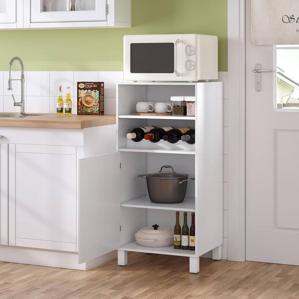 WOLTU Küchenschrank mit Weinregal, Bücherregal mit Produktbild 