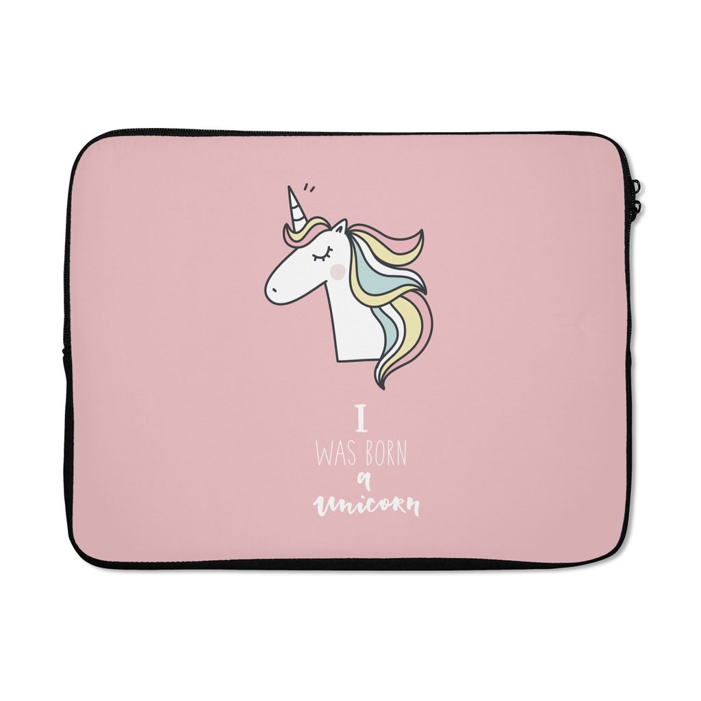 MuchoWow® Laptop Hülle 17 Zoll Laptoptasche Einhorn - Produktbild 