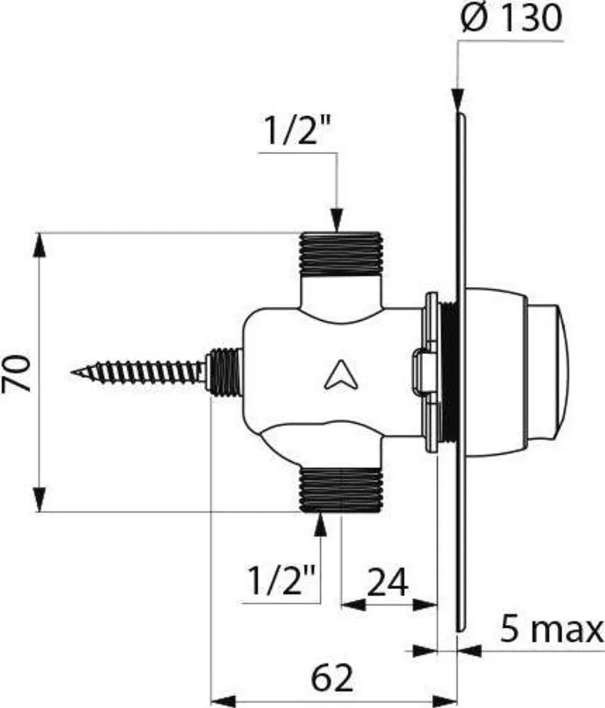 Delabie TEMPOSOFT 2: Sfiato Automatico per Docce Sostenibili - 2
