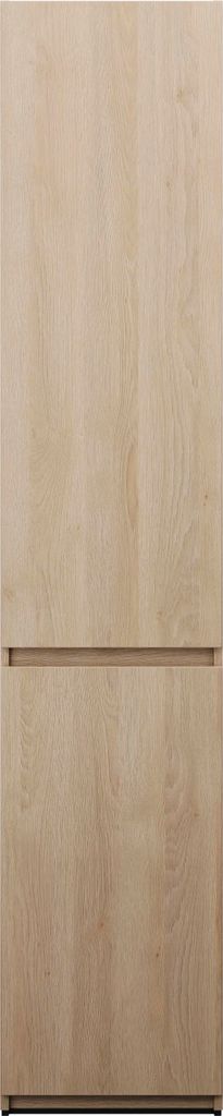 burgbad Lin20 Hochschrank freistehend mit 2 Türen, 2 Winkelablagen, Türanschlag links, 400x245x2000mm, HSPM040LF5355