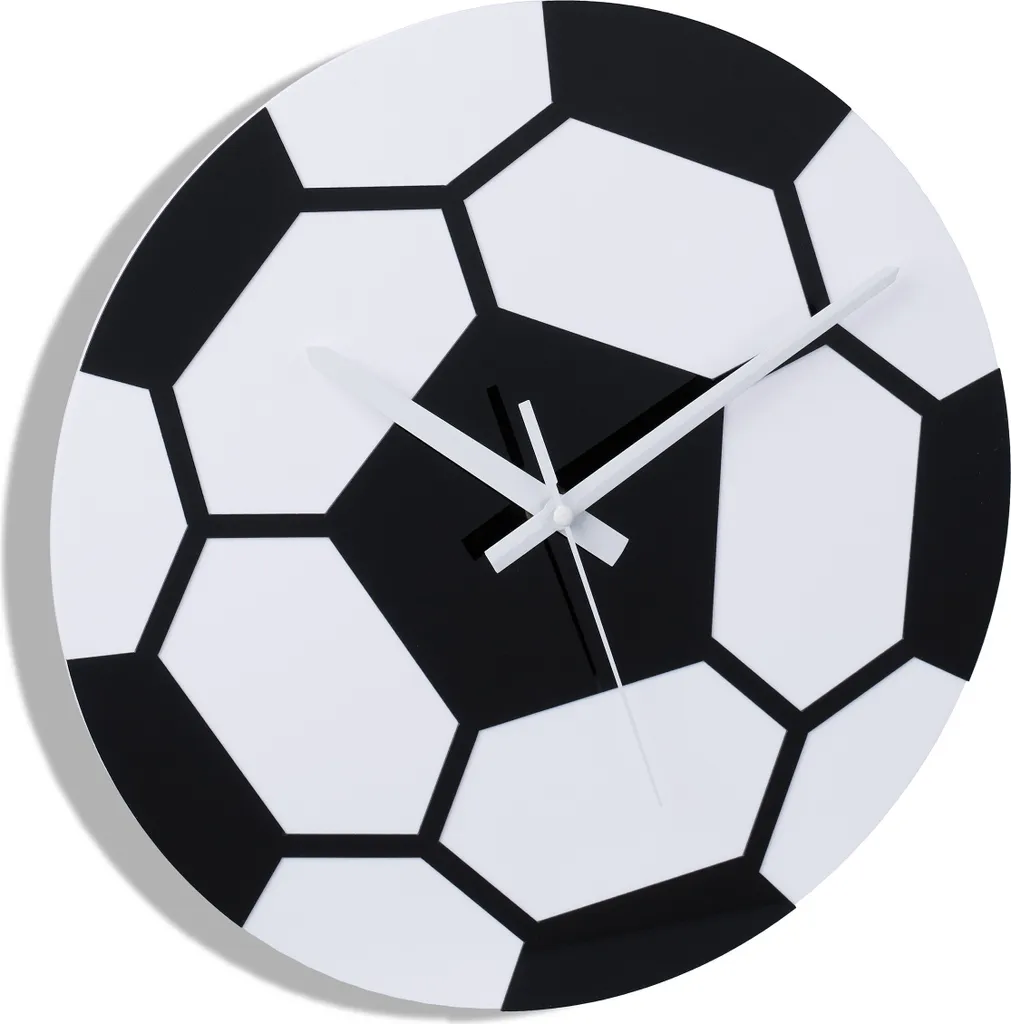 Horloge murale Football Design Moderne pour Chambre d'Enfant et Club House