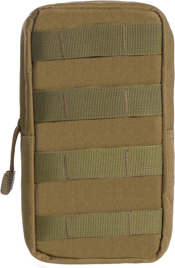 Sac EDC imperméable compact noir pour camping et randonnée tactique