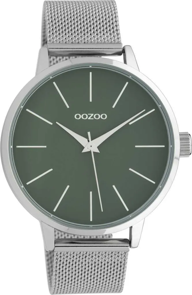 Oozoo Orologio da polso in metallo argentato Orologi da donna analogici al quarzo UOC10006