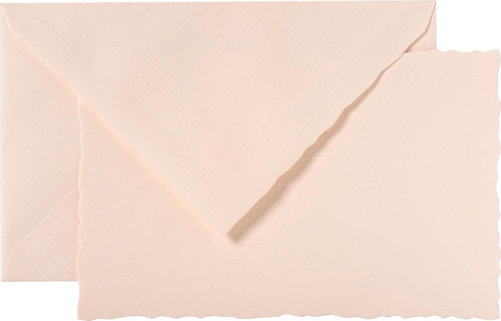 G.Lalo 5x Korrespondenzset Mode de Paris, 97x152mm und 100x158mm Rosa 25205L