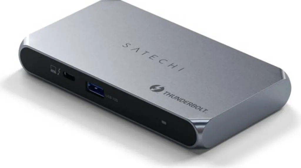 Satechi Hub Slim Thunderbolt 4 - Support double écran 4K 60Hz et 8K 30Hz - 5