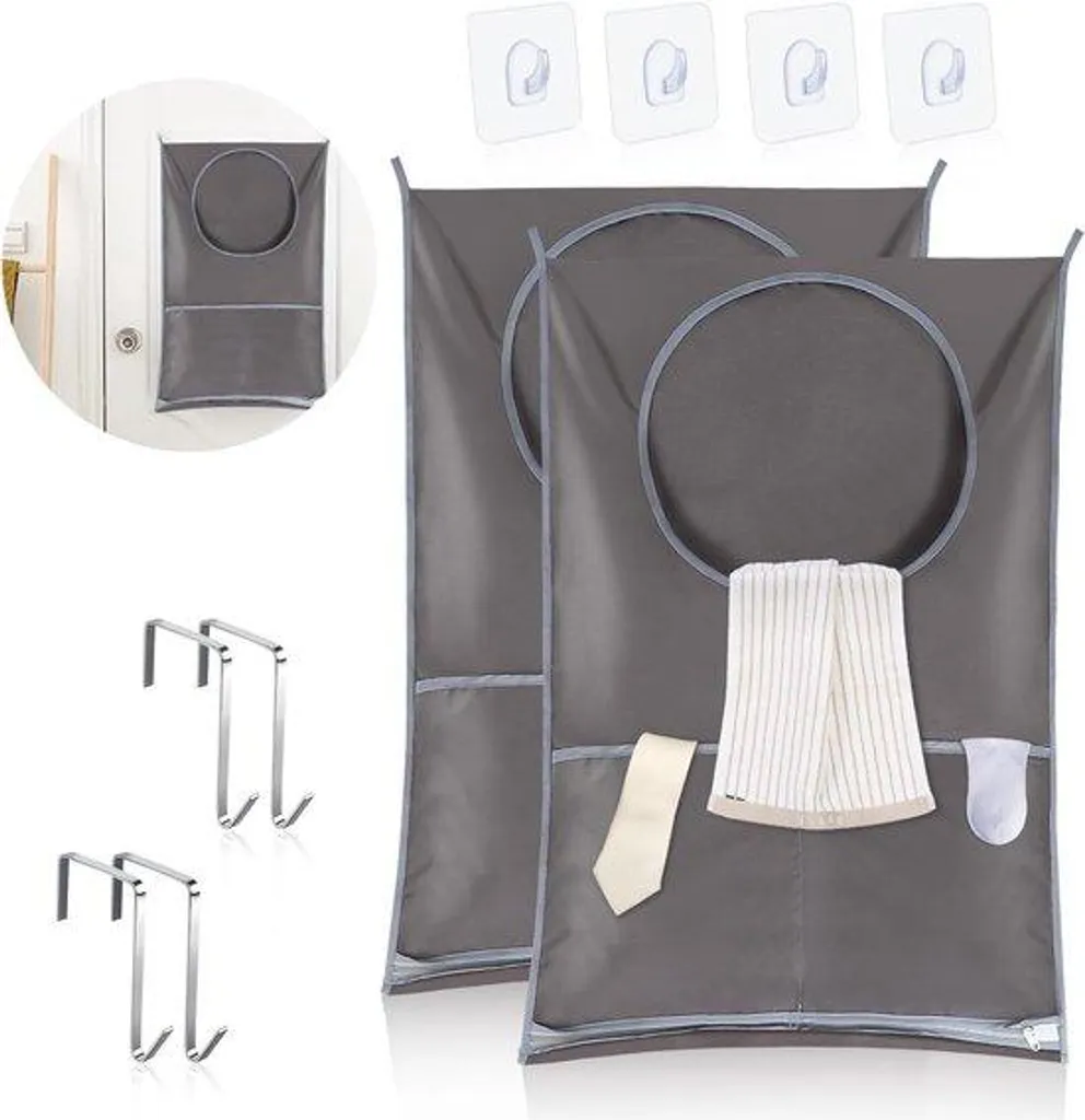 Solution de rangement salle de bain : 2 glissières murales inox grises