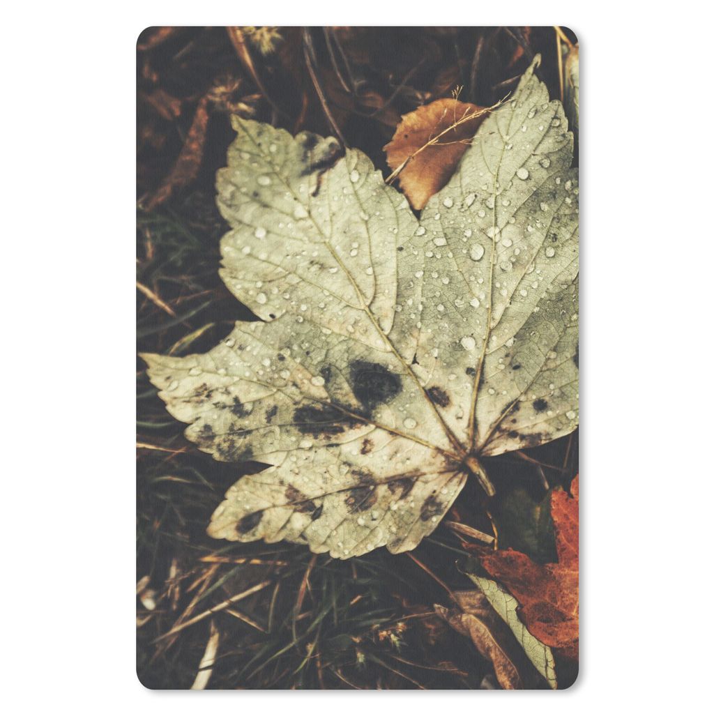 MuchoWow Mauspad Mousepad Herbstblätter - Herbst - Jahreszeiten - Natur 18x27 cm - Mousepads - Maus Mat - Pad - Mausunterlage