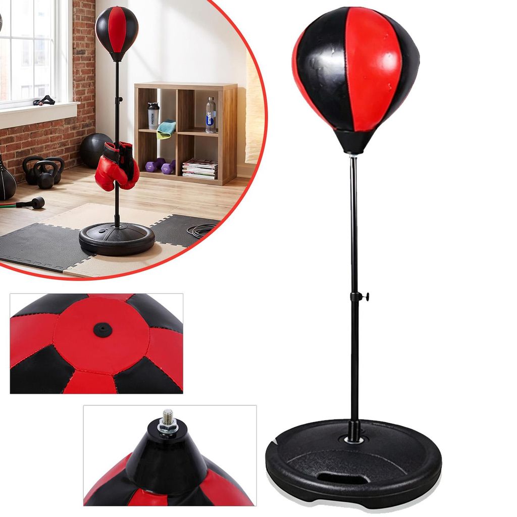Boxball inkl. Boxhandschuhe, Verstellbarer Boxball mit Produktbild 