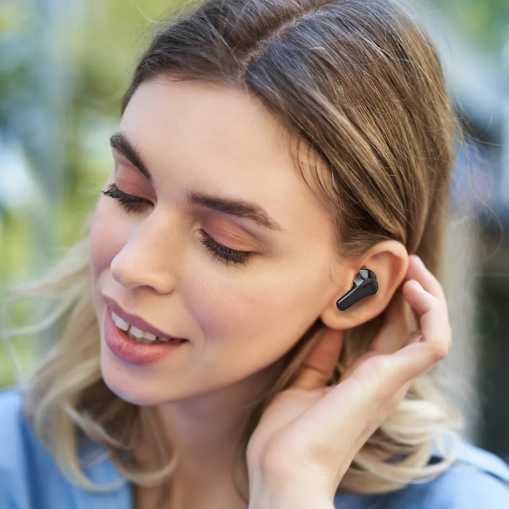 Écouteurs Bluetooth IPX4 Étanche avec Réduction de Bruit Active Moodix - 5