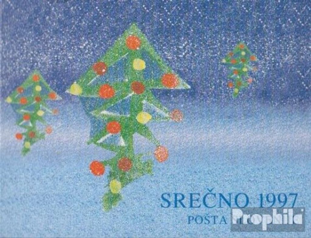 Briefmarken Slowenien 1996 Mi MH0-5 postfrisch Weihnachten