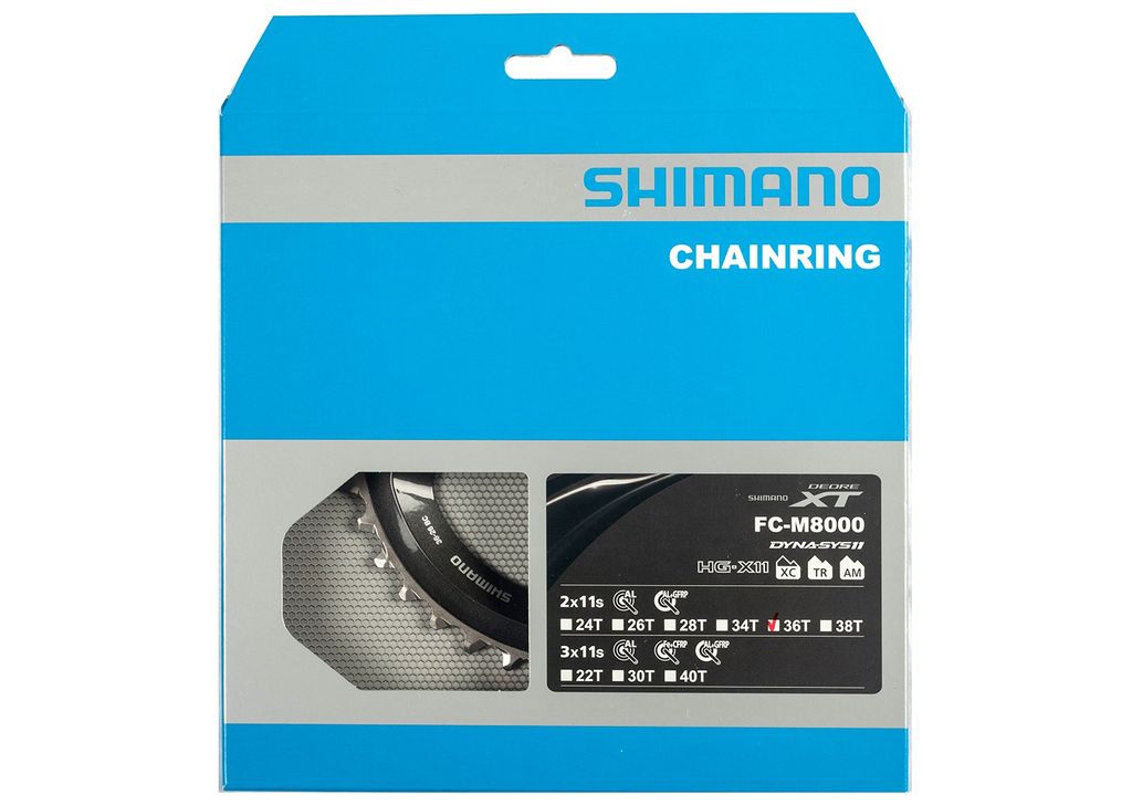 Shimano Deore XT FC-M8000 36T-BC 11s Ritzel