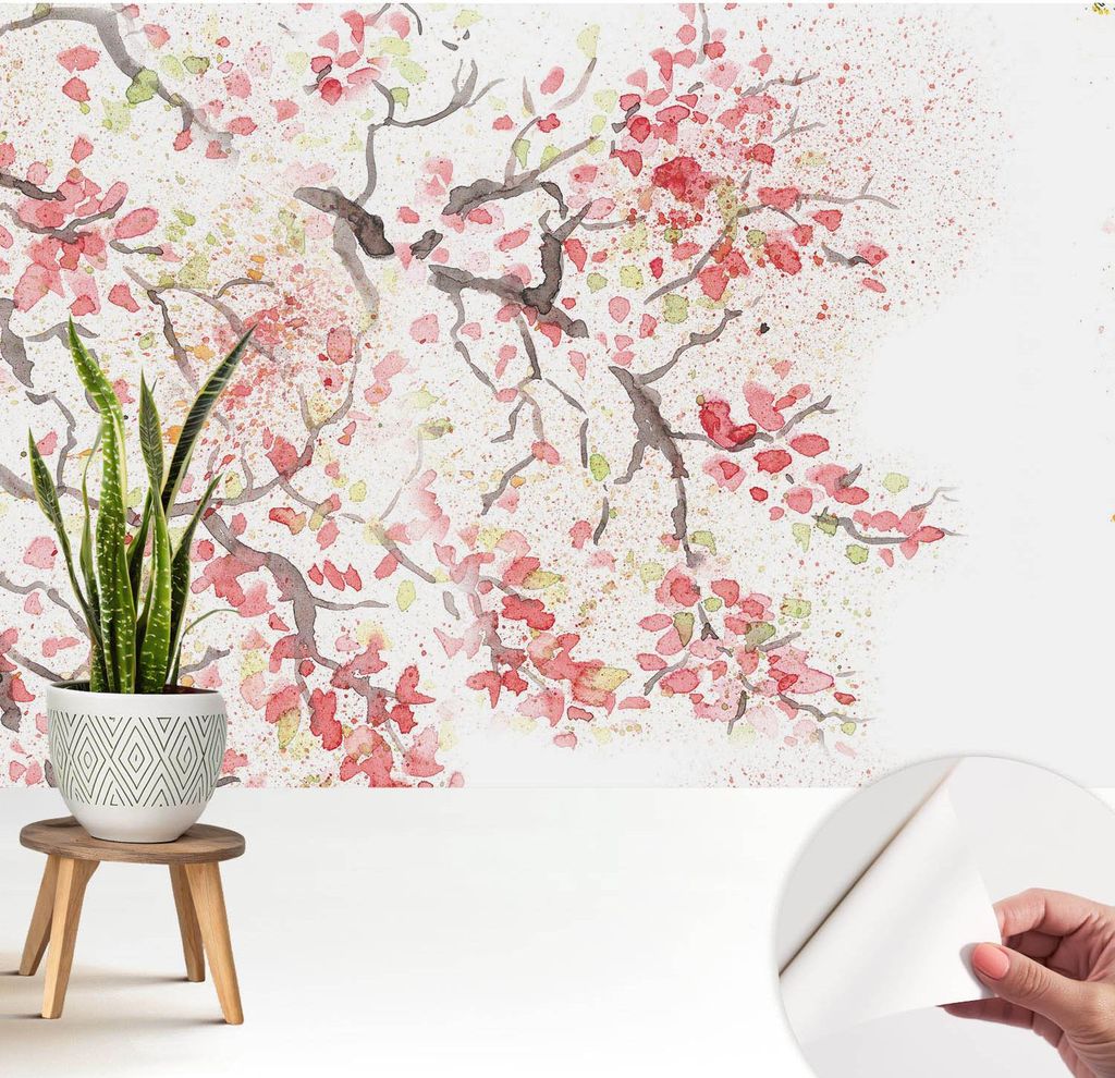 Fototapete selbstklebend - 208x146 cm - Tapete - Wandtapete - Wandbilder - Klebefolie - Dekofolie - Tapete Folie - Wand - Dekoration - Wohnzimmer -...