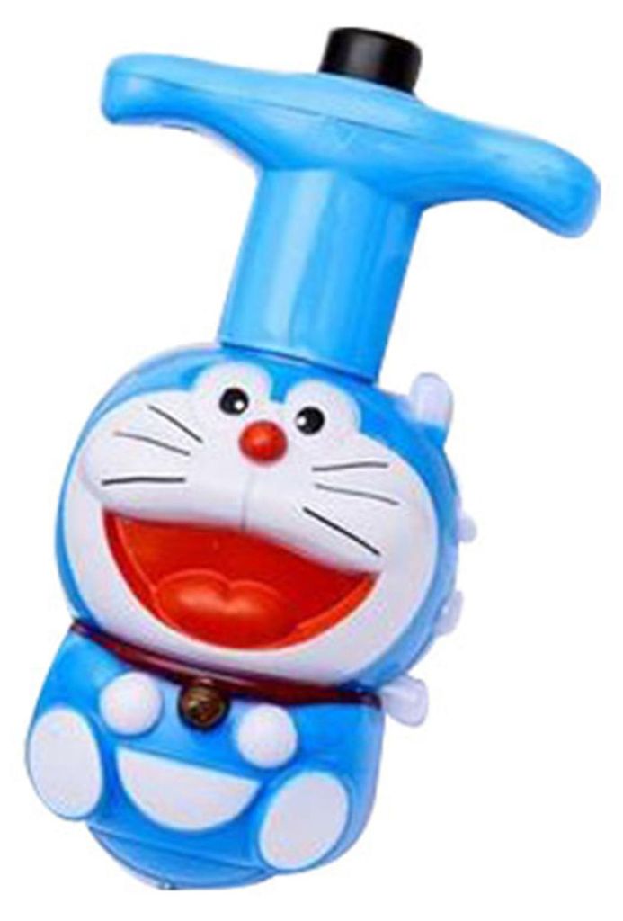 Gyroskop-Spielzeug mit LED-Blinklichtern, Musik, süßem Cartoon, drehbarem Top-Werfer Typ 1