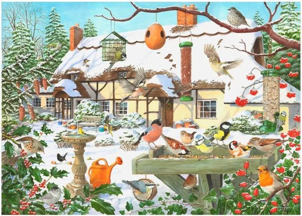 Puzzle de 500 Pièces XL Cold Buffet pour Adultes et Seniors en Carton