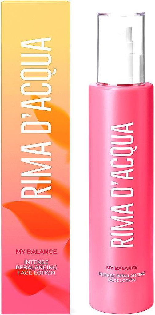 Rima d’Acqua - My Balance Gesichtslotion - Ausgleichend Feuchtigkeitsspendend Erfrischend mit Hyaluronsäure Niacinamid Vitamin C 200 ml