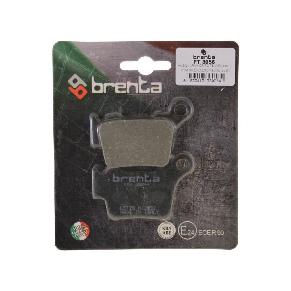 Bremsbeläge Brenta 3056 organisch für Brembo Racing Calipers XQ21390, PF 26