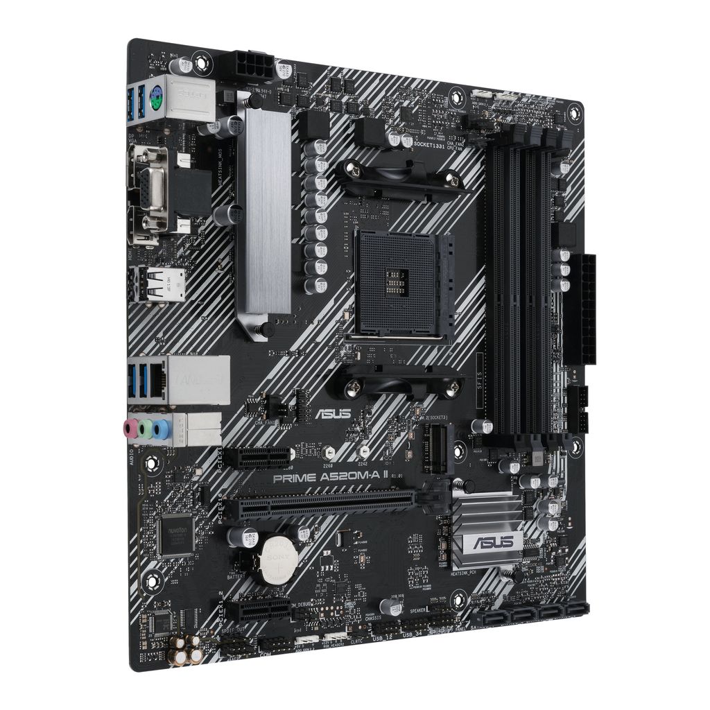 Placa Base Asus 90MB17H0-M0EAYC AMD AM4 AMD A520 AMD Produktbild 