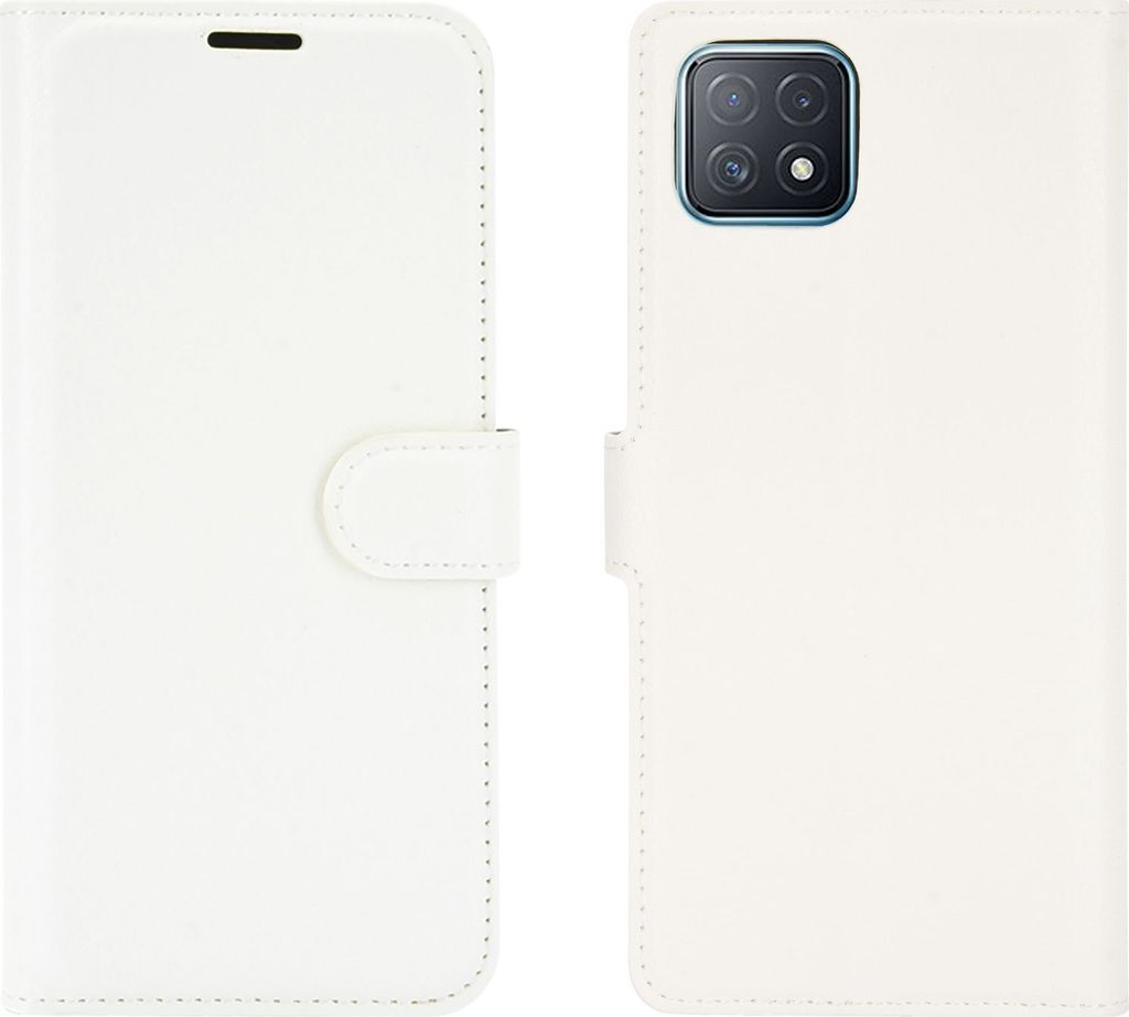 Mobigear Classic  OPPO A73 5G Hülle Klapphülle Geldbörse - Produktbild 