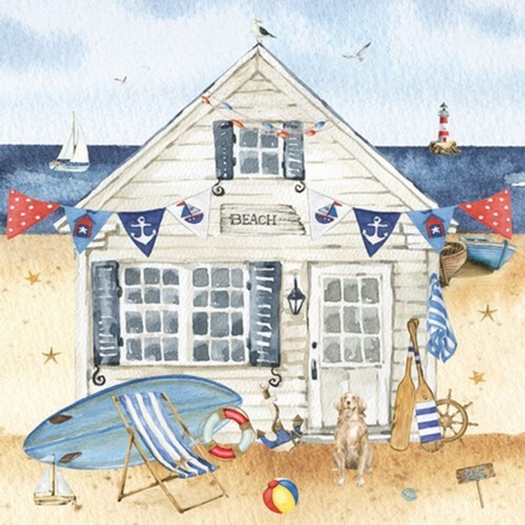 ti-flair Servietten Enjoy a day by the Beach 33x33cm 20 Stück