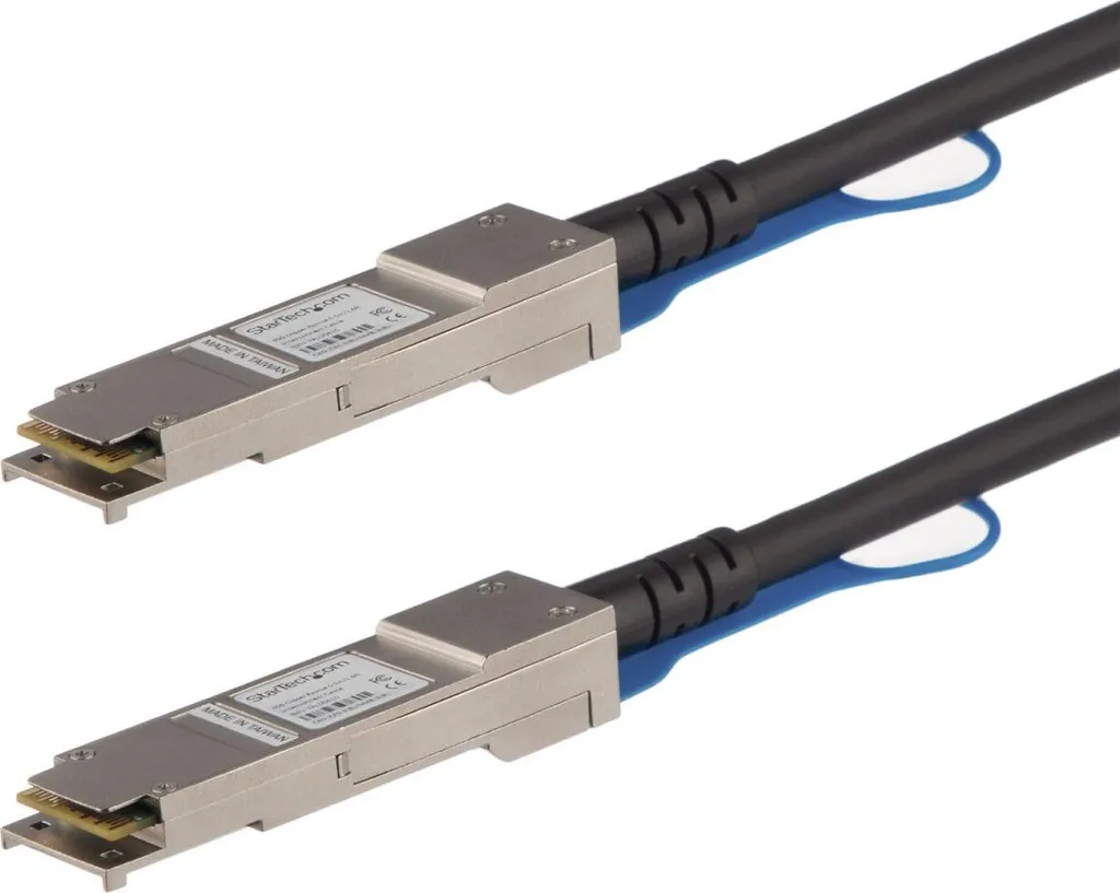 StarTech.com Juniper EX-QSFP-40GE-DAC50CM Compatible QSFP+ Cavo Direct-Attach Twinax - 0.5 m