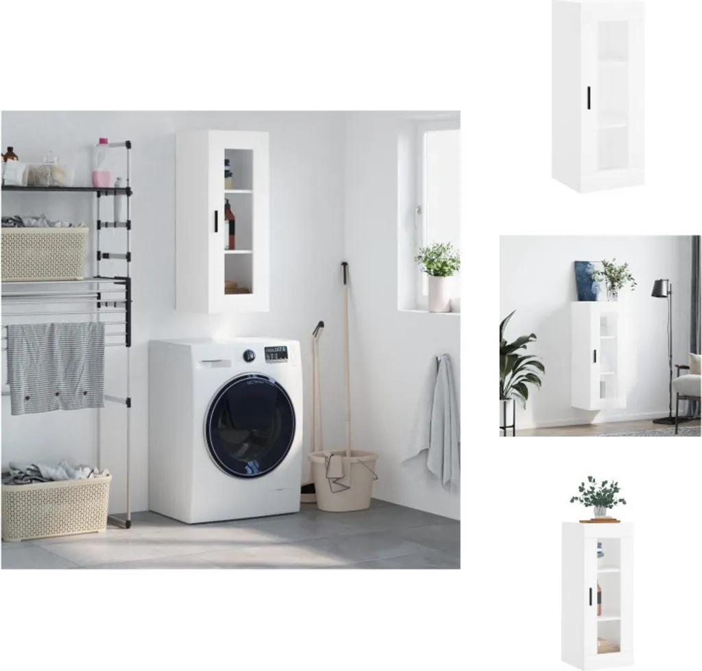 Armadio a Muro vidaXL Bianco - Organizza la tua Casa con Stile