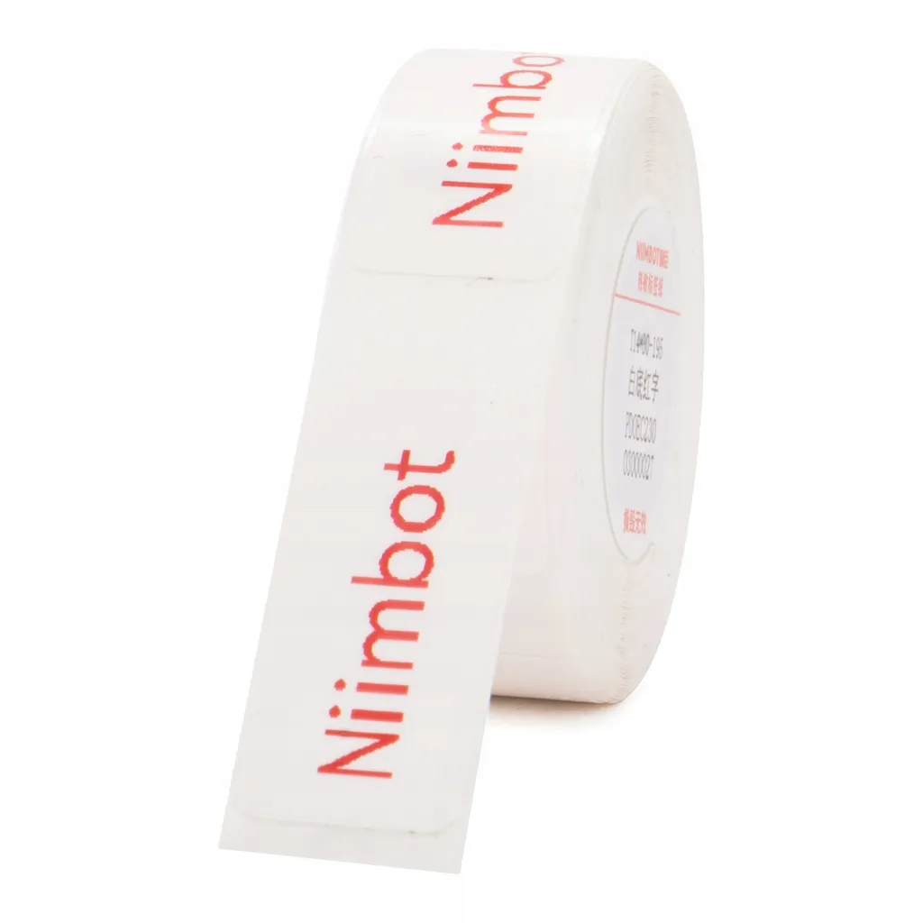 Rotolo Etichette NIIMBOT Serie D 14x30mm Stampa Rossa - Originale