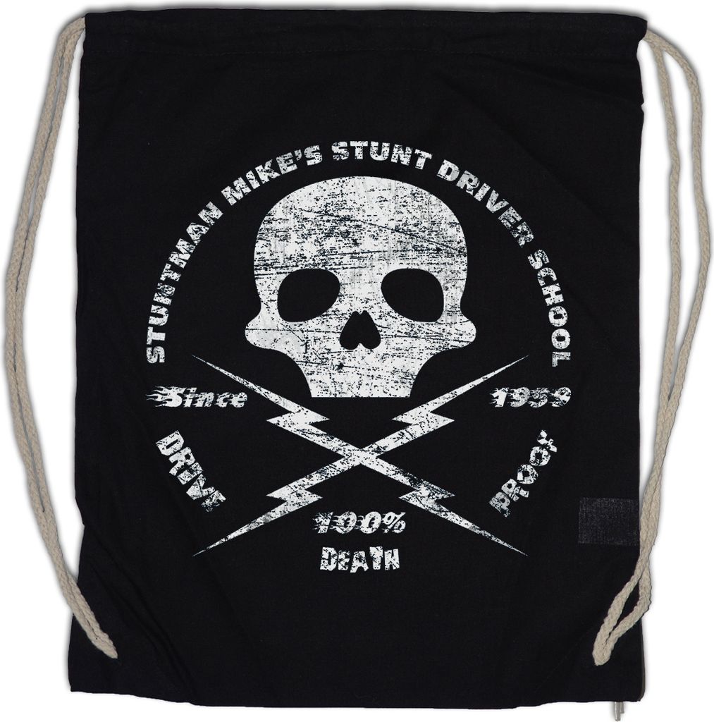 Urban Backwoods Stuntman Mike Vintage, Turnbeutel, Farbe: Schwarz