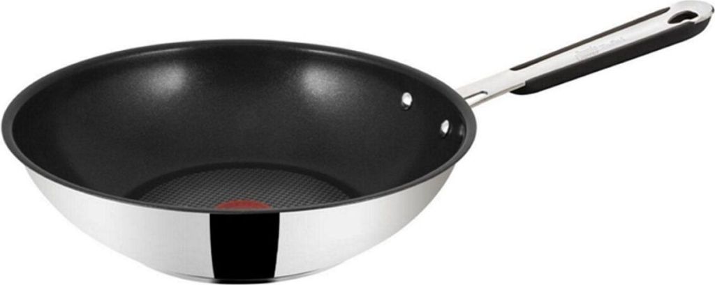 Tefal E85709 Jamie Oliver Edelstahl Wokpfanne ,28 cm