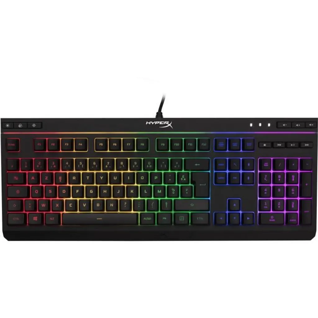 Clavier Gaming Silencieux HyperX Alloy Core RGB Idéal pour le Stream - 2