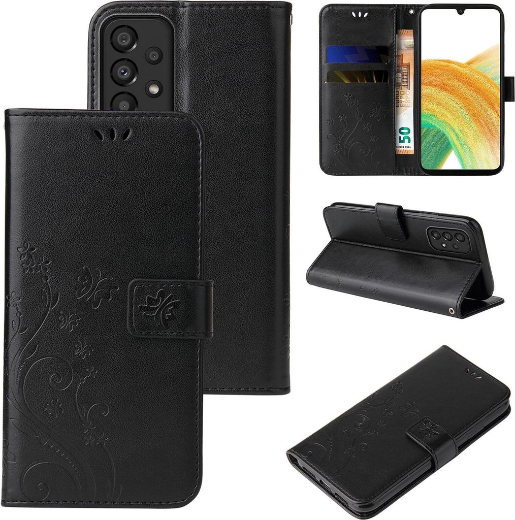 Handyhülle für Samsung Galaxy A33 5G Floral Blumen Produktbild 