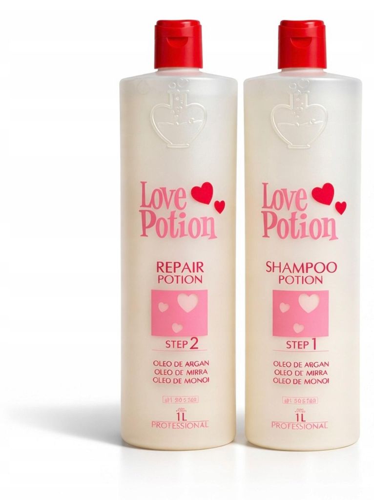 Love Potion Repair Set para alisado con keratina 2x1000ml Imagen del producto 