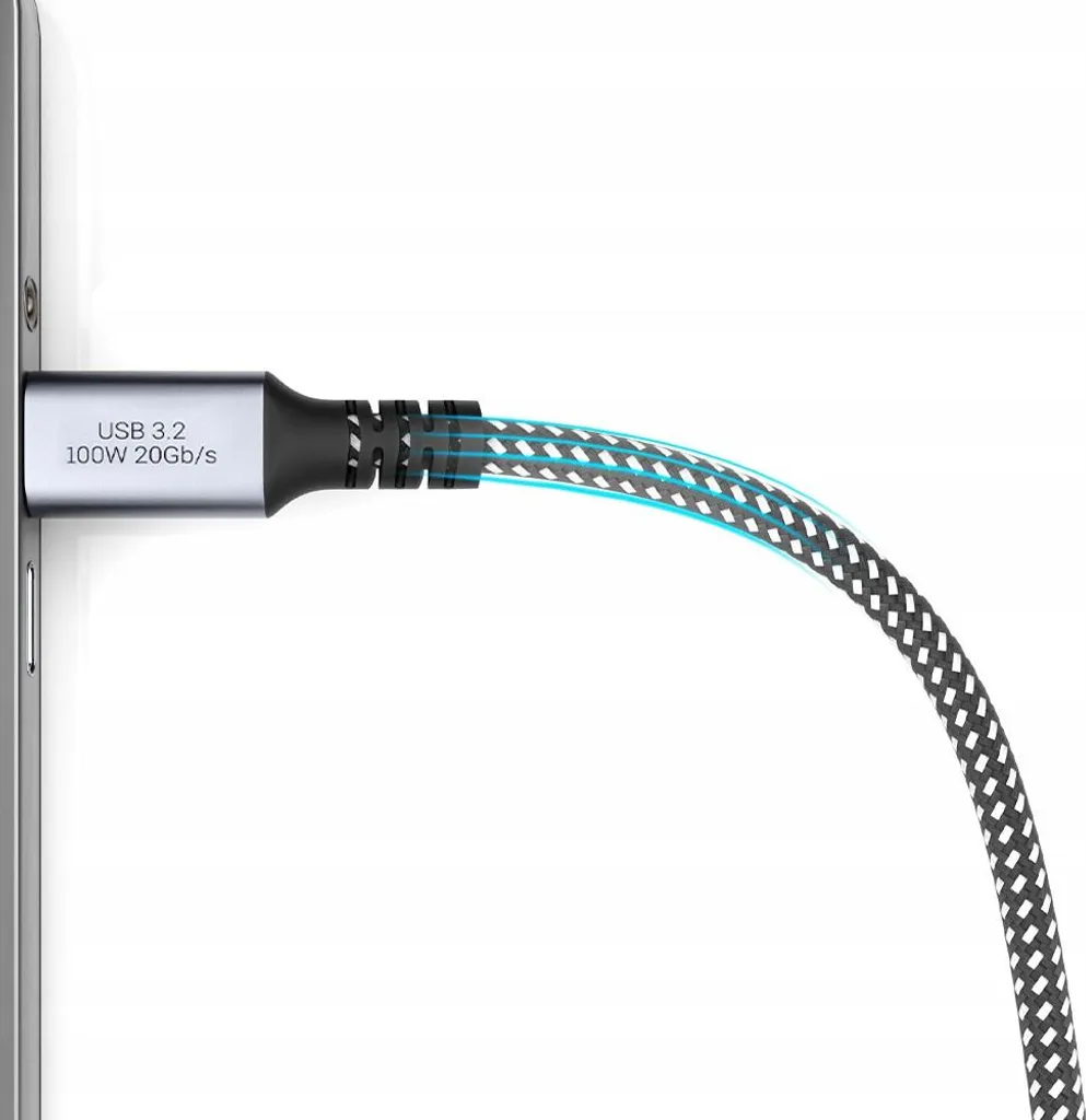 Cavo USB Tipo C 3.2 100W 2m Compatibile Apple Thunderbolt Prezzo - 5