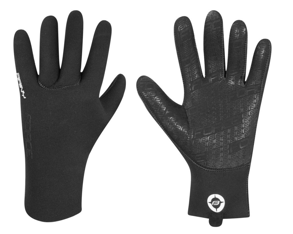Handschuhe neoprene FORCE RAINY +5 °C bis +10 °C %%% : Größe - XL Größe: XL