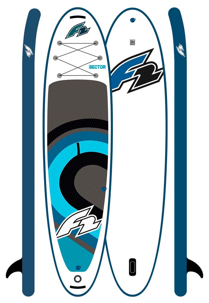 F2 SUP Stand Up Paddle Board Sector SMU Blau 350cm Board Produktbild 