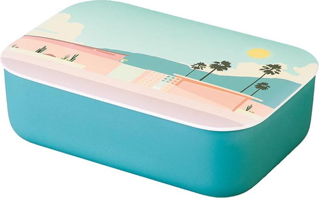 LUNCHBOX Z PRZEGRÓDKĄ PALMY 800 ml - CHIC MIC