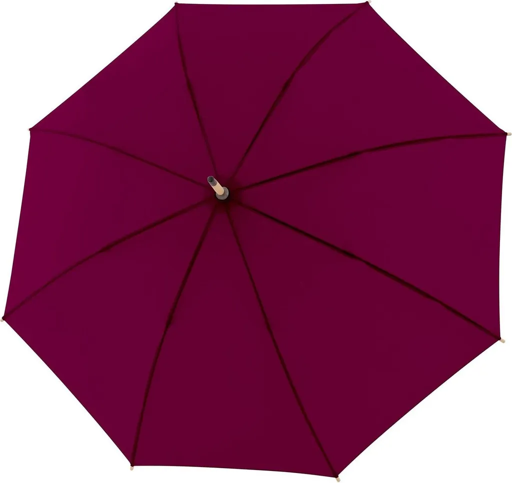 Parapluie Canne Automatique Doppler Nature Long - Grand Format Framboise