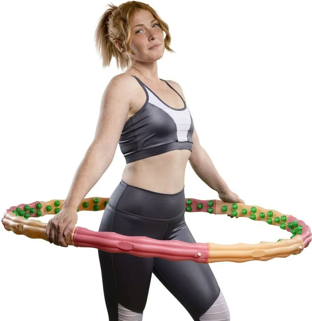 Hula hoop fitness Hoopomania 1.8kg pour perdre du ventre a la maison